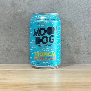 Moon Dog Tropical Beer Can