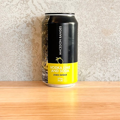 Cloud Distillery Macedon Ranges - Vodka Lime Soda Zero Sugar