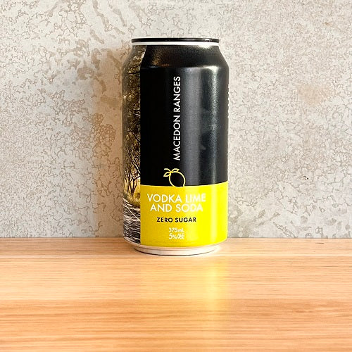 Cloud Distillery Macedon Ranges - Vodka Lime Soda Zero Sugar
