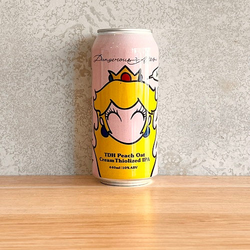Dangerous Ales Princess Peach - TDH Oat Cream Thiolized IPA