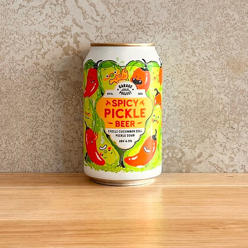 Garage Project Spicy Pickle Beer - Chilli Cucumber Dill Pickle Sour