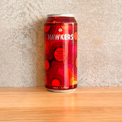 Hawkers Seeing Red, Feeling Good - Red Ale