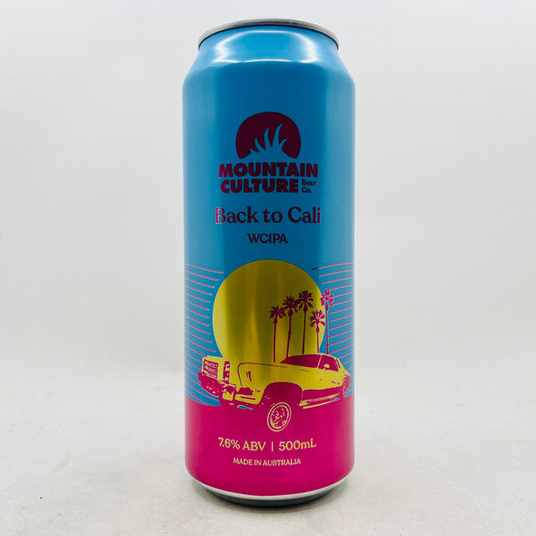 Mountain Culture Back To Cali West Coast IPA